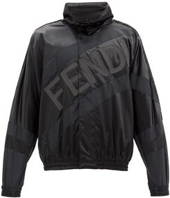 FENDI Reversible Monogram Logo-Jacquard Two-Tone Shell and Mesh Jacket for  Men