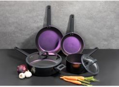 Brooklyn Steel Co. Nebula 12-Pc. Aluminum & Ceramic Cookware Set