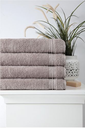 Ozan Premium Home 100% Turkish Cotton Sienna Luxury Collection Hand Towel  White 