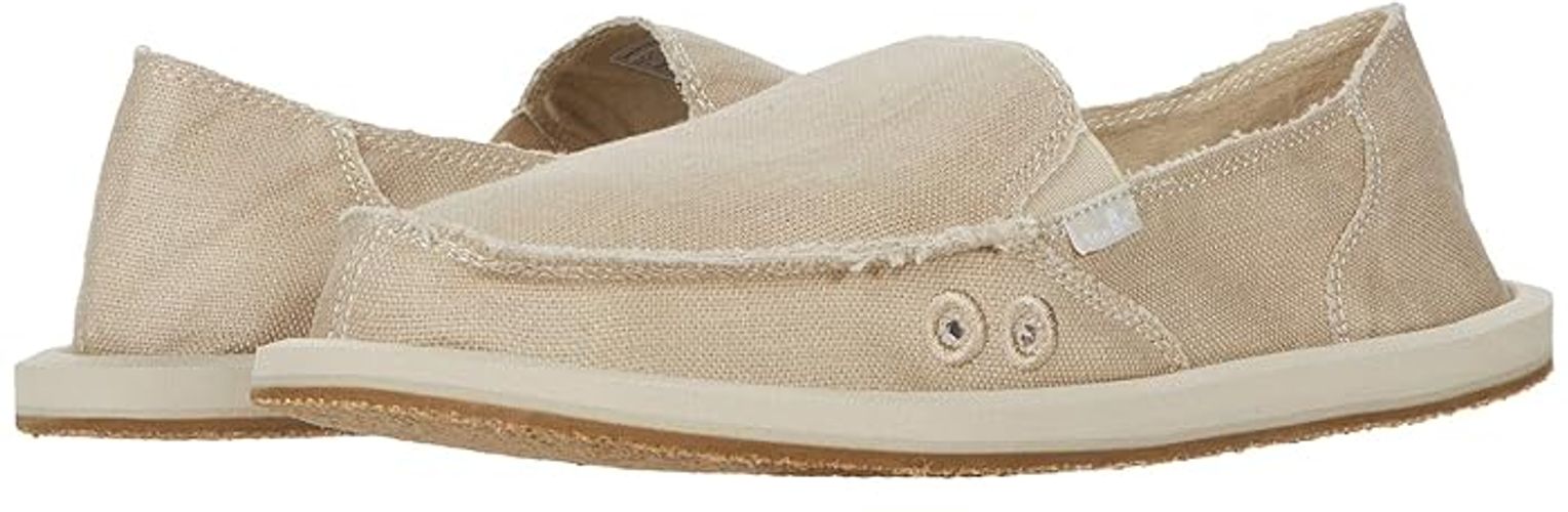 Tan SANUK Donna Hemp Jute (Khaki) Women's Shoes on COOLS