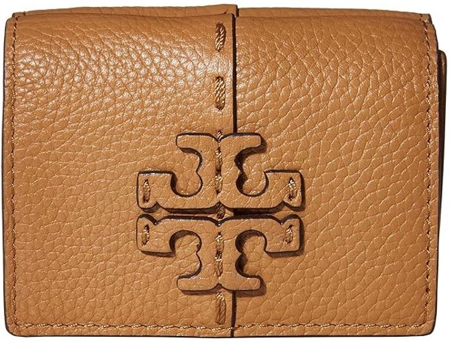 Tory Burch Mcgraw Wallet Leather Crossbody Bag Tiramisu