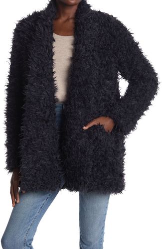 Blue HAUTELOOK A NORDSTROM COMPANY Love Token Missy Shaggy Faux