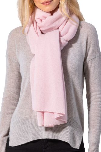 Amicale Cashmere Cheetah Patterned Scarf