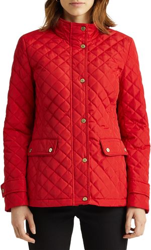 Red LAUREN RALPH LAUREN Diamond Quilted Jacket 8 - 10 (M) on COOLS