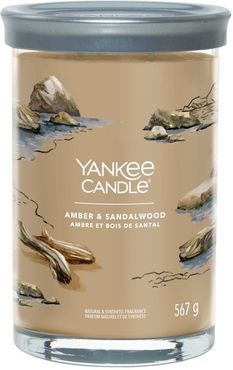 Candela Tumbler Grande Signature Amber & Sandalwood Candele 567 g unisex