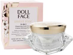 Sweet Rose 5-in-1 Cleansing Cold Cream Maschere viso purificanti 47 ml Bianco female