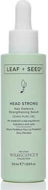 LEAF + SEED Head Strong Hair Defence Strengthening Serum Olio e siero 50 ml unisex