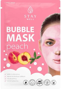 Deep Cleansing Bubble Mask – Peach Maschere in tessuto 20 g unisex
