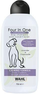 Dog shampoo four in one Cura del pelo 750 ml unisex