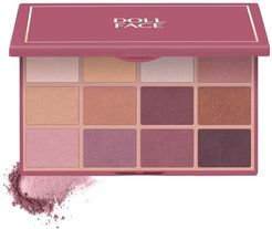 12 Shade Palettes Sirens & Sequins Palette ombretti 15 g Oro rosa unisex