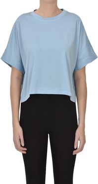 T-shirt cropped ampia