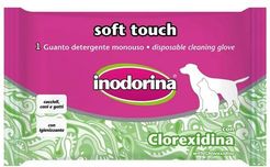Soft Touch Clorexidina Guanto detergente per cani gatti e cuccioli 1 pezzo