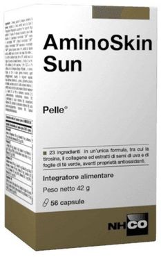 NHCO Aminoskin Sun Integratore con proprietà antiossidante 56 capsule