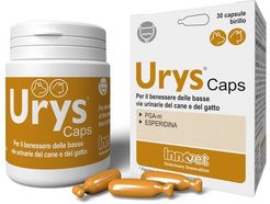 Urys Caps Integratore per la salute vie urinarie di cani e gatti 30 capsule