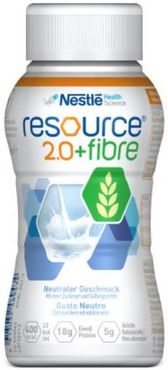 Resource 2,0 + Fibre Sapore Neutro Alimento a fini medici speciali 200 ml