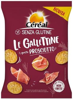 Le Gallettine Gallette senza glutine Gusto Prosciutto 70 g