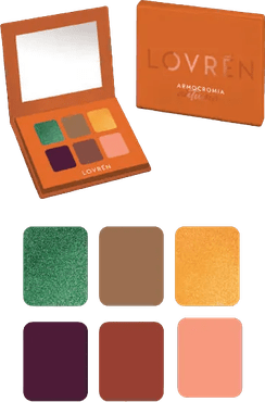 Lovren Armocromia Palette Autumn Cofanetto Natale 2023 Ombretto per gli occhi