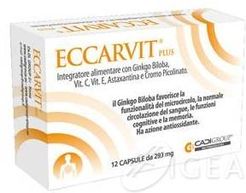 Eccarvit Plus Integratore Antiossidante 12 capsule