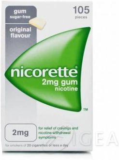Nicorette 2 mg Gomme masticabili contro il tabagismo 105 gomme