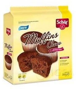 Muffins Choco Senza Glutine 260 gr