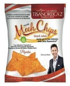 Tisanoreica Mech Chips alla Paprika Snack salato dietetico 25g