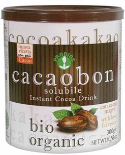 Cacaobon Preparato biologico per bevanda solubile al Cacao 300 g