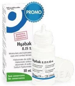 Hyabak 0.15% Soluzione Oftalmica 10 ml