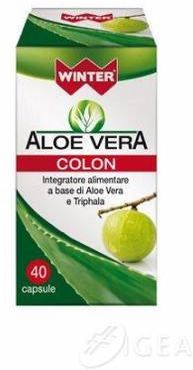 Aloe Vera Colon Integratore Benessere Sistema Digerente 40 capsule