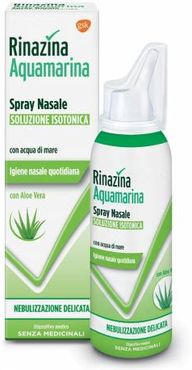 Rinazina Aquamarina Isotonica Aloe Spray Nebulizzazione Delicata 100 ml