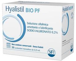 Hyalistil Bio Soluzione Oftalmica Monodose a Base di Acido Ialuronico 0,2% 30 Flaconi 0,25 ml
