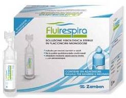 Fluirespira Soluzione fisiologica sterile 30 Flaconcini Monodose da 5 ml
