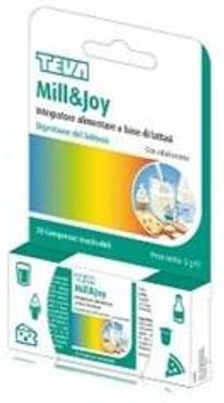 Mill&Joy Integratore per la digestione del lattosio 20 compresse masticabili