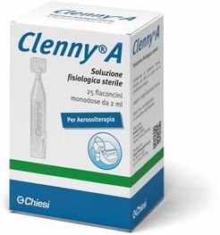 Clenny A Soluzione Fisiologica Sterile Per Aerosolterapia 25 Flaconcini Monodose Da 2 ml