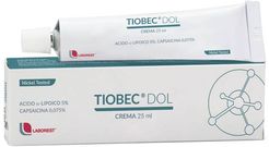 Tiobec Dol Crema antidolorifica per arrossamenti e pelle sensibile 25 ml