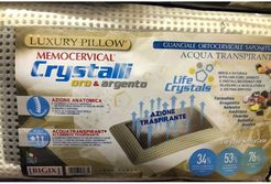 Memocervical Acqua Transpirant Crystalli Oro & Argento Luxury Pillow