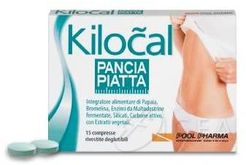 Kilocal Pancia Piatta Integratore contro il Gonfiore Addominale 15 compresse