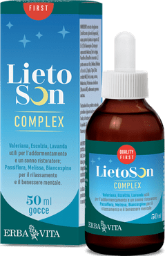 Lietoson Complex Integratore per il Sonno ed il Rilassamento Gocce 50 ml