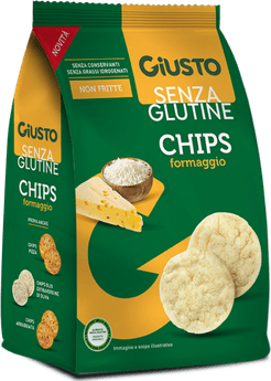 Chips Senza Glutine Gusto Formaggio 40g