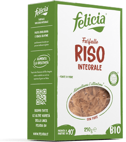 Felicia Farfalle Pasta al Riso Integrale Senza Glutine 250 g