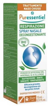 Spray Nasale Decongestionante Bio 15 ml