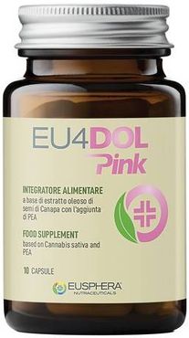 Eusphera Eu4Dol Pink Integratore per Ciclo Mestruale 10 Capsule