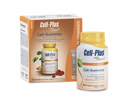 Cell Plus Gummies Integratore Alimentare Drenante e Gel Salino Drenante Capsule + Gel