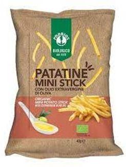 Patatine Mini Sticks con Olio Evo Bio Senza Glutine 40 g