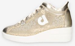 Agile Jackie Sneakers oro effetto velo
