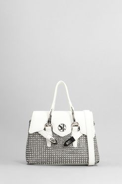 Borsa a spalla Quiny Twinkle Xsmall in Pelle Bianca