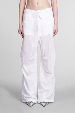 Pantalone Daisy in Cotone Bianco