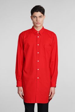 Camicia  in Cotone Rosso