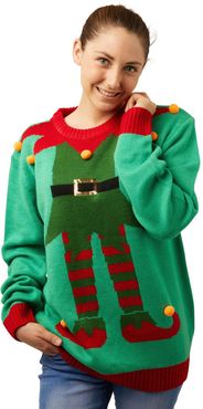 Maglione natalizio Elfo Verde