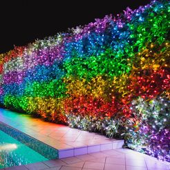 Stringhe LED con effetti di luce multicolore