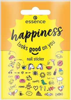 Happiness Looks Good On You Nail Art Nail Art Icon Adesivi Unghie Lunga durata 57 pz Essence